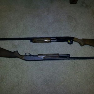 Remington 870 and browning BPS