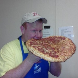 I fucking love pizza