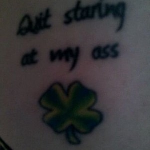 :woot: Tattoo's all healed! Thank god I didn't get something stup
