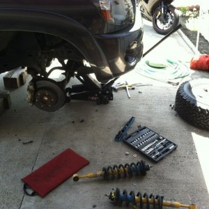 Slapping 5100s on my friends prerunner