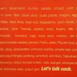 Lol, seen this poster up on the wall at Tim hortons. Was about safe sex hot
