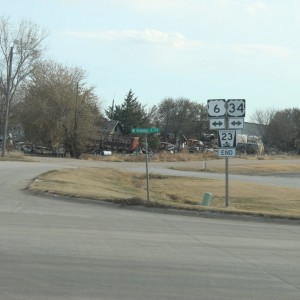 end of cornHusker trail 23 in Holdrege, still need to trek this trail to the Colorado border, maybe next year in 2o21