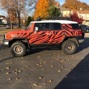 wrap installed on my FJ