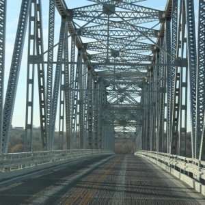 bridge into Decatur, used to be a toll bridge