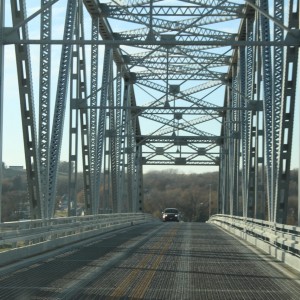 bridge into Decatur, used to be a toll bridge