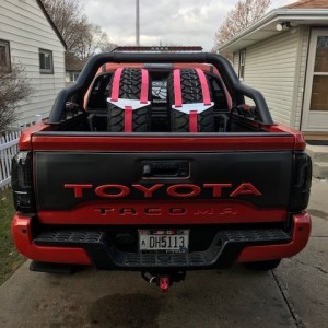 tailgate applique installed