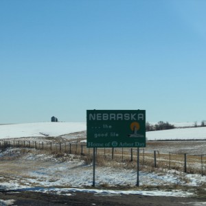 welcome sign entering at cornHusker trail 11