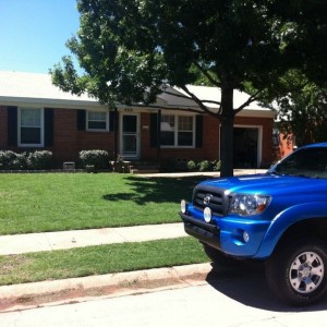 Mowed grass, washed truck, trimmed the tree. Good day!