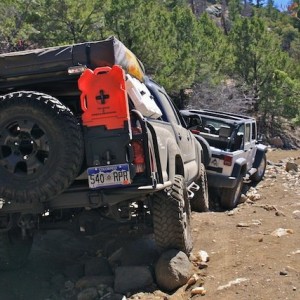 Colorado camping and wheeling