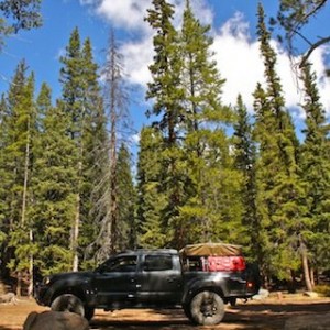 Colorado camping and wheeling