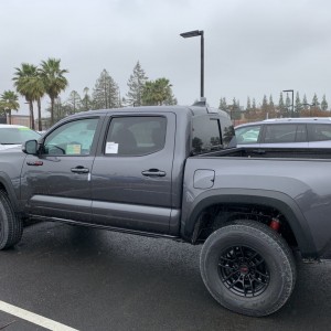 At the dealership