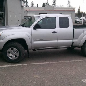 Good year Wranglers on access cab