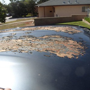 Defective paint