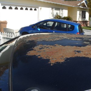 Defective paint