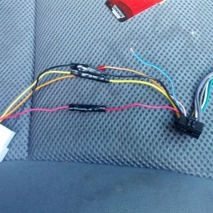 JBL harness round 3.... lol. It works too.