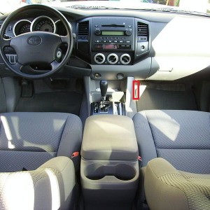 Temporary CB mounting area