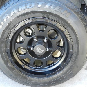 Close up right front