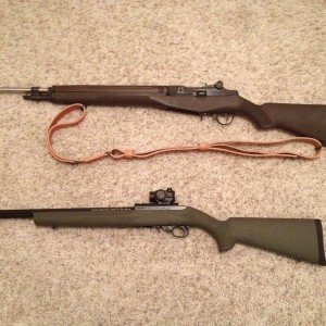 M1A and 10/22