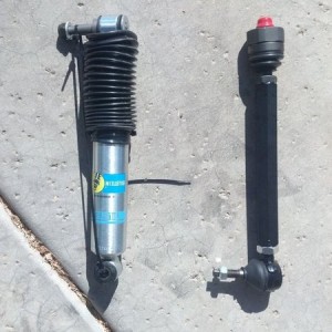 New tie rod and dampener for the dMax
