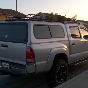 Rhino Basket w/OEM Roof Rack