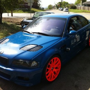 Me and my buddy went for a cruise with the BMW club today. His supercharged