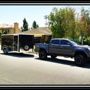 Truck and trailer all clean