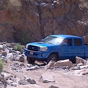 Stock DCLB sport made it through Last Chance canyon