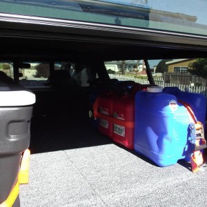 custom sleeper platform with my gear