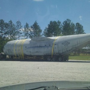 He was the talk of the town today. Drove through the library parking lot at