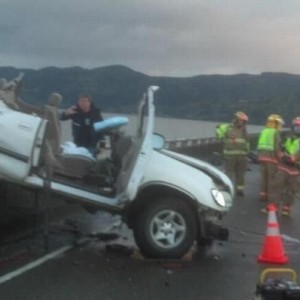 Toyota's are safe... but definitely no invincible. 1 dead on Astoria M