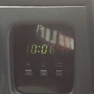 Anyone know how to fix this? Fading clock. Sometimes it's bright, then