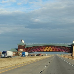 archWay monument outside of kearney