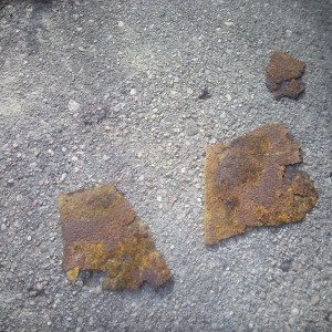 2nd gen crusty chunks from front plate