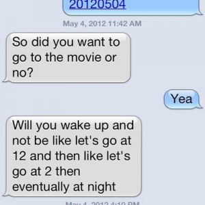 My brother knows me all too well.