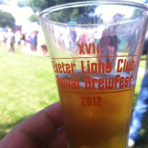 Professional beer taster coming through.