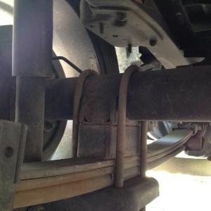 Drop block, back left