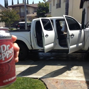 Underaged and still enjoy washing my truck