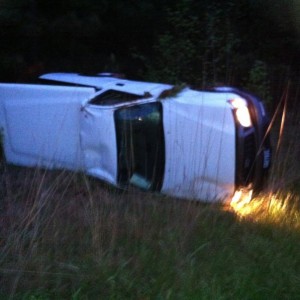 Wrecked Tacoma