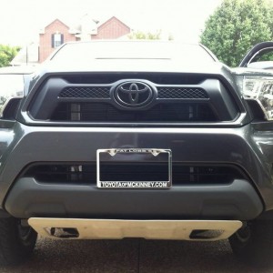 Black grille Emblem
