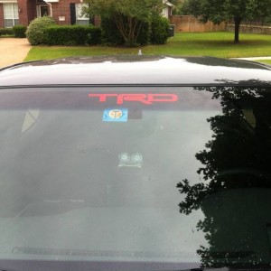 TRD Sticker
