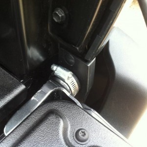 Bed clamp mod