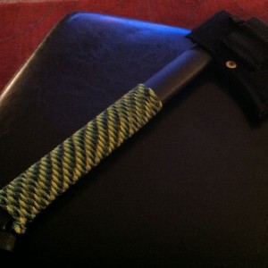 Wrapped my axe handle :cool:
