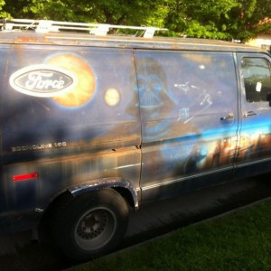 Sweet van I saw this morning.