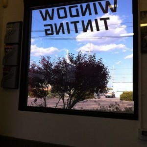 Finally gettin my windows tinted