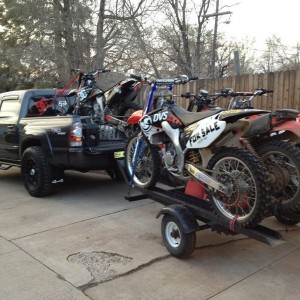 Mobbin to some trails in Rampart Colorado