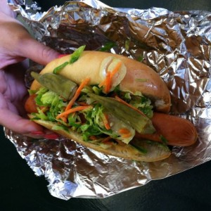 Low country dog in the Charleston Market