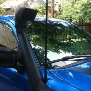 Finally got the antenna fixed... 21" stubby. Not sure if I like or not