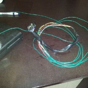 Finished solderin new MAF wiring, off to go install it. This message was se