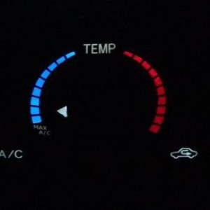 AC dial finished-white