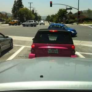 I don't know how safe I would feel driving that Smart car from coast t
